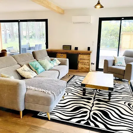 Belle Maison En Bois A L'ocean Villa Lacanau