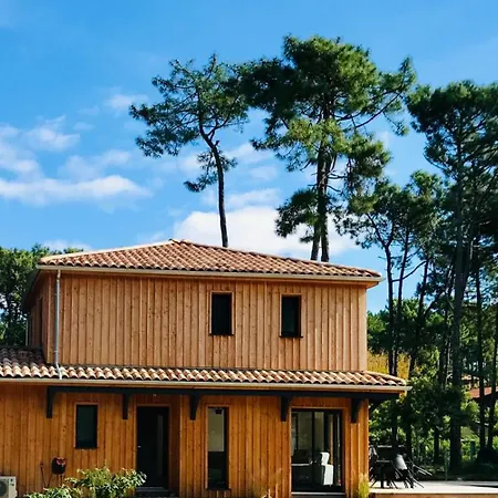 Villa Belle Maison En Bois A L'ocean Lacanau