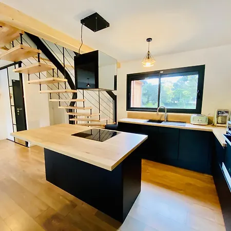 Belle Maison En Bois A L'ocean Lacanau