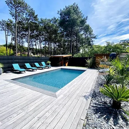 Belle Maison En Bois à L'océan